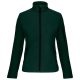 Kariban KA400 női softshell felső - bottle green szín