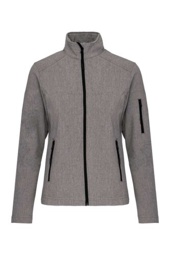 Kariban KA400 női softshell felső - marl grey szín