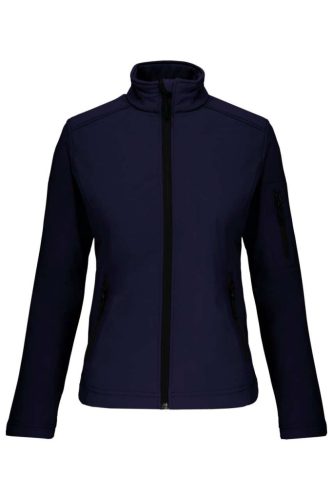 Kariban KA400 női softshell felső - navy szín