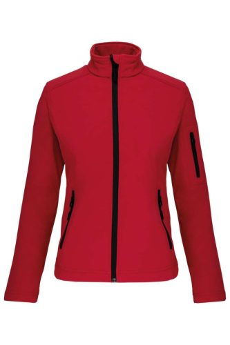 Kariban KA400 női softshell felső - red szín