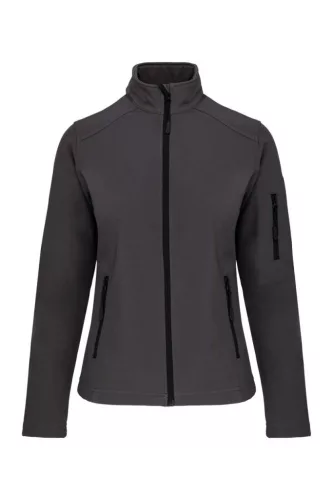 Kariban KA400 női softshell felső - titanium szín