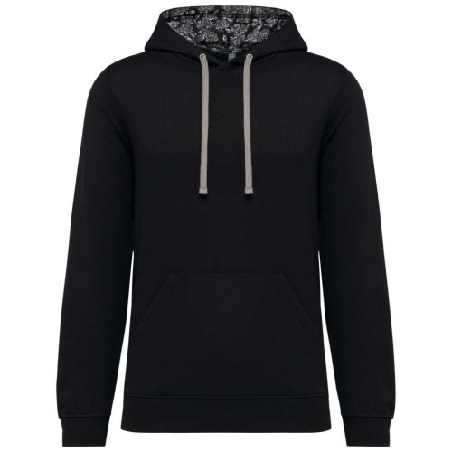 Kariban KA4013 unisex kontrasztos felső - black/mexican skull szín