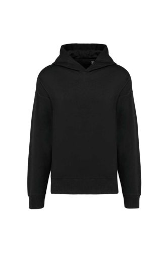 Kariban KA4018 unisex oversized kapucnis pulóver - black szín