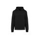 Kariban KA4018 unisex oversized kapucnis pulóver - black szín