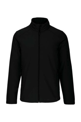 Kariban KA401 férfi softshell felső - black szín