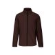 Kariban KA401 férfi softshell felső - chocolate szín