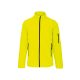 Kariban KA401 férfi softshell felső - fluorescent yellow szín