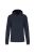 Kariban KA4027 férfi kapucnis felső - deep blue szín