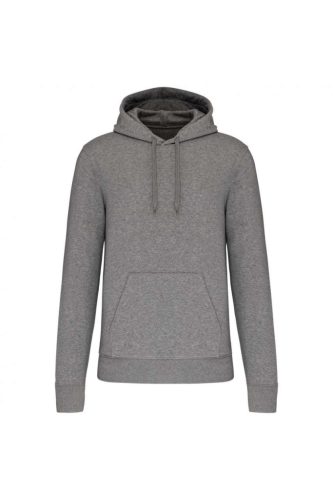 Kariban KA4027 férfi kapucnis felső - grey heather szín