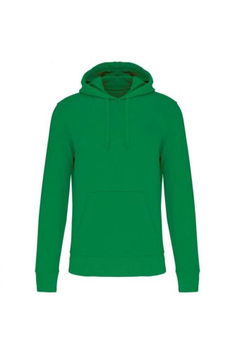 Kariban KA4027 férfi kapucnis felső - kelly green szín