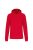 Kariban KA4027 férfi kapucnis felső - red szín