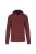 Kariban KA4027 férfi kapucnis felső - wine szín