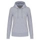Kariban KA4028 női kapucnis felső - Oxford grey szín