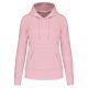 Kariban KA4028 női kapucnis felső - pale pink szín