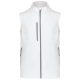Kariban KA403 férfi softshell mellény - white szín