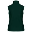 Kariban KA404 női softshell mellény - bottle green szín