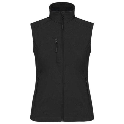 Kariban KA404 női softshell mellény - black szín