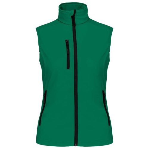 Kariban KA404 női softshell mellény - kelly green szín