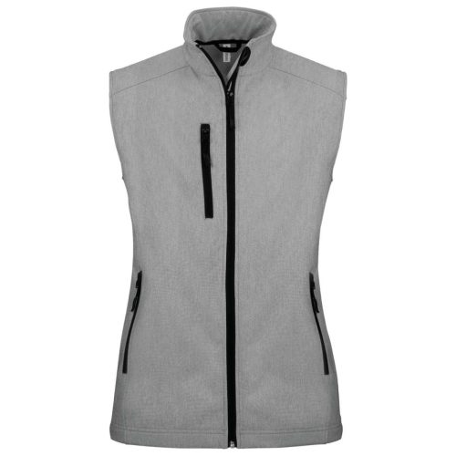 Kariban KA404 női softshell mellény - marl grey szín