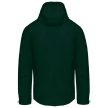 Kariban KA413 levehető kapucnis férfi softshell dzseki - bottle green szín