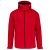 Kariban KA413 levehető kapucnis férfi softshell dzseki - red szín
