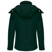 Kariban KA414 levehető kapucnis női softshell dzseki - bottle green szín