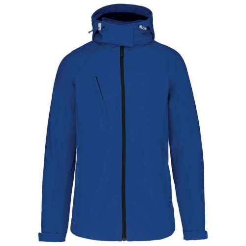 Kariban KA414 levehető kapucnis női softshell dzseki - dark royal blue szín