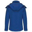 Kariban KA414 levehető kapucnis női softshell dzseki - dark royal blue szín
