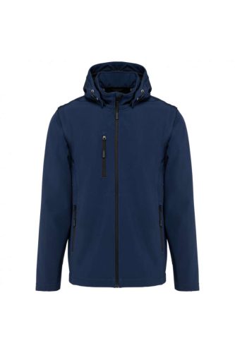 Kariban KA422 softshell dzseki levehető ujjakkal - navy szín