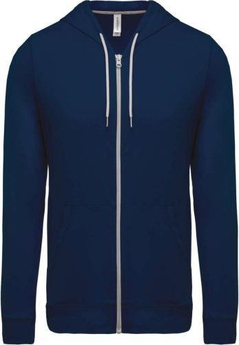 Kariban KA438 unisex kapucnis pulóver - navy szín