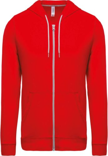 Kariban KA438 unisex kapucnis pulóver - red szín