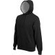 Kariban KA443 unisex kapucnis pulóver - black szín