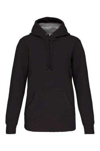 Kariban KA443 unisex kapucnis pulóver - dark grey szín