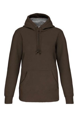 Kariban KA443 unisex kapucnis pulóver - dark khaki szín