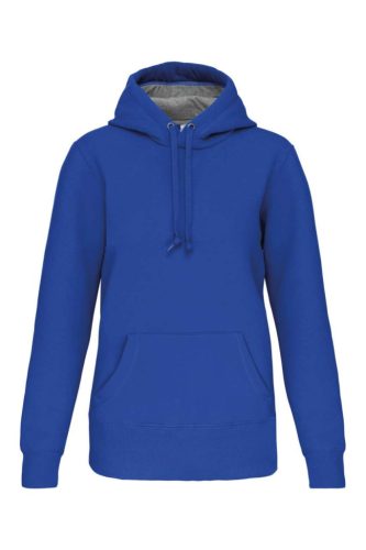 Kariban KA443 unisex kapucnis pulóver - light royal blue szín