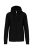Kariban KA454 férfi cipzáros kapucnis pulóver - black szín