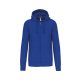 Kariban KA454 férfi cipzáros kapucnis pulóver - light royal blue szín
