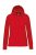 Kariban KA464 női cipzáros kapucnis felső - red szín