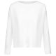 Kariban KA471 női oversized pulóver - off white szín