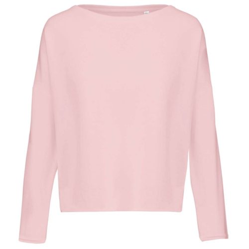 Kariban KA471 női oversized pulóver - pale pink szín