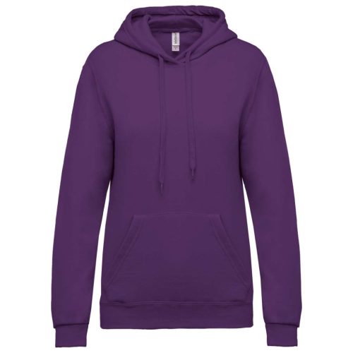 Kariban KA473 női kapucnis felső - purple szín