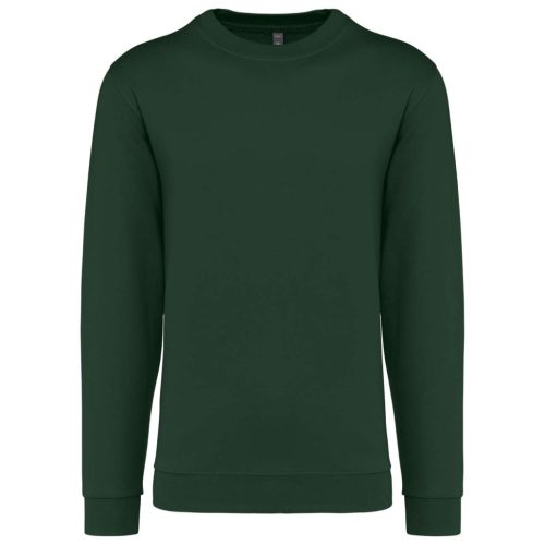 Kariban KA474 unisex kereknyakú pulóver - forest green szín