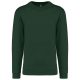 Kariban KA474 unisex kereknyakú pulóver - forest green szín