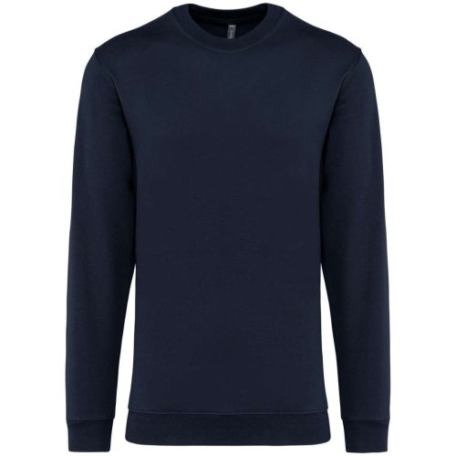 Kariban KA474 unisex kereknyakú pulóver - navy szín