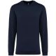 Kariban KA474 unisex kereknyakú pulóver - navy szín