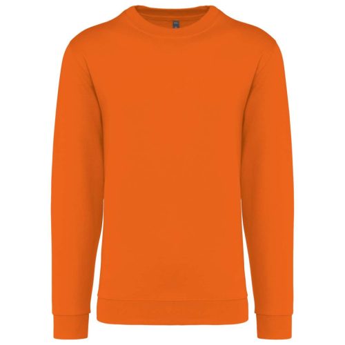 Kariban KA474 unisex kereknyakú pulóver - orange szín