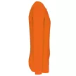 Kariban KA474 unisex kereknyakú pulóver - orange szín
