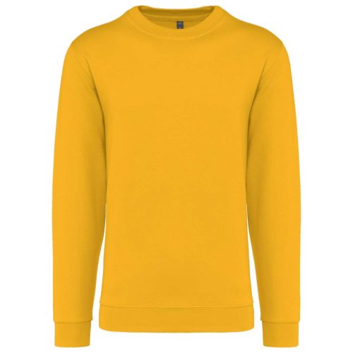 Kariban KA474 unisex kereknyakú pulóver - yellow szín