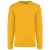 Kariban KA474 unisex kereknyakú pulóver - yellow szín