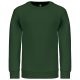 Kariban KA475 gyerek kereknyakú pulóver - forest green szín